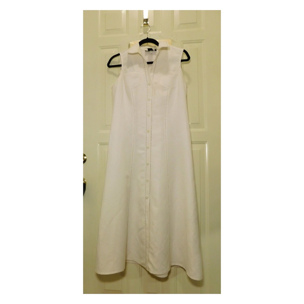 Norton McNaughton Cream Detail Stitching Sz 6 P